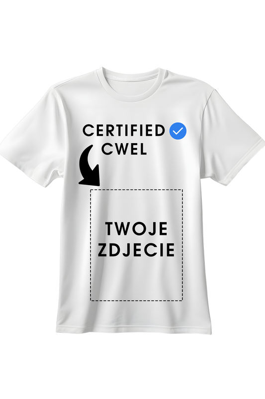 Certified Cwel Personalizowana koszulka